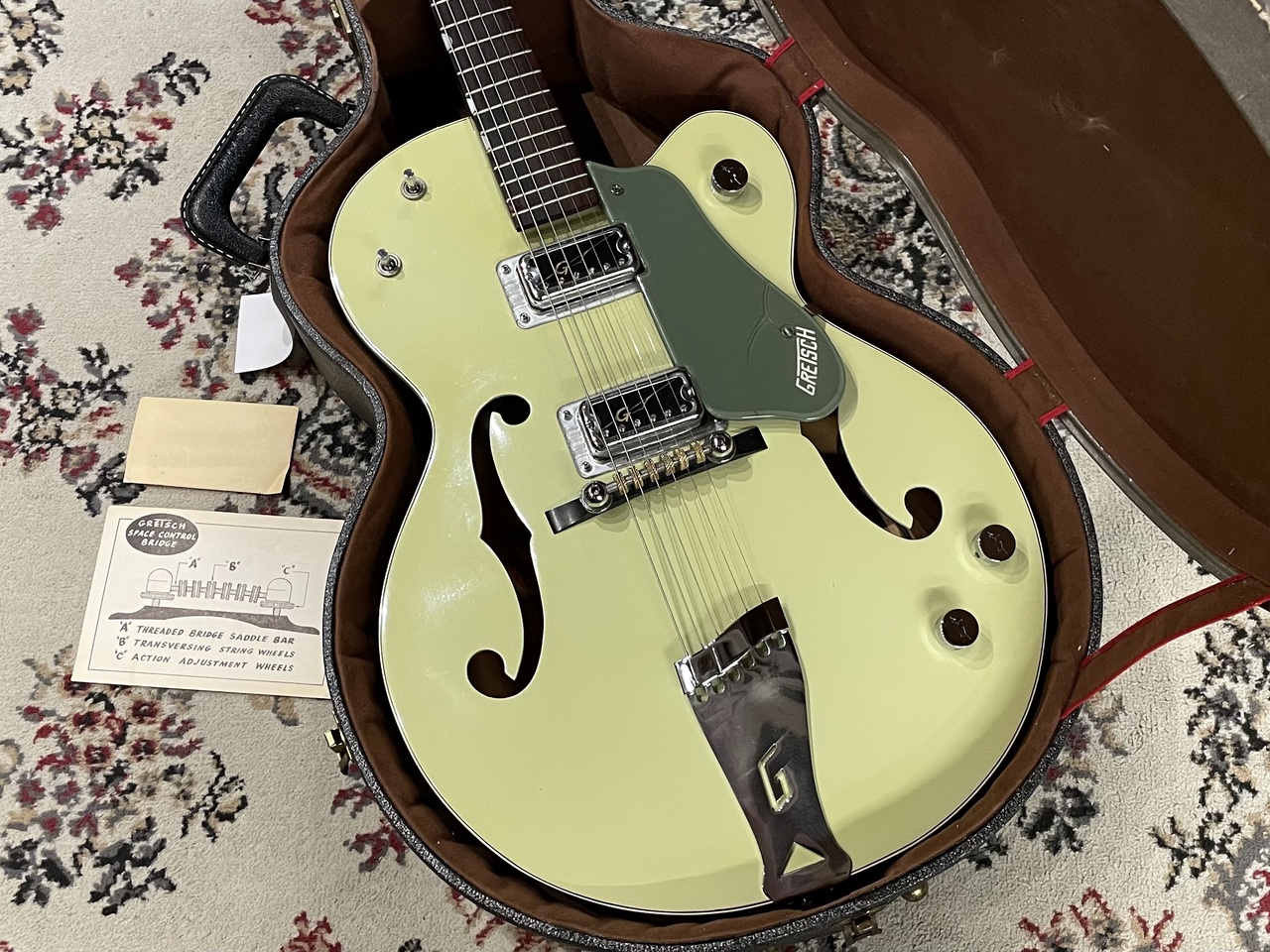 GRETSCH エレキギター ミントグリーン【新品・未使用】☆最終お値下げ GRETSCH Nashville Hollow Body with String-Thru Bigsby and