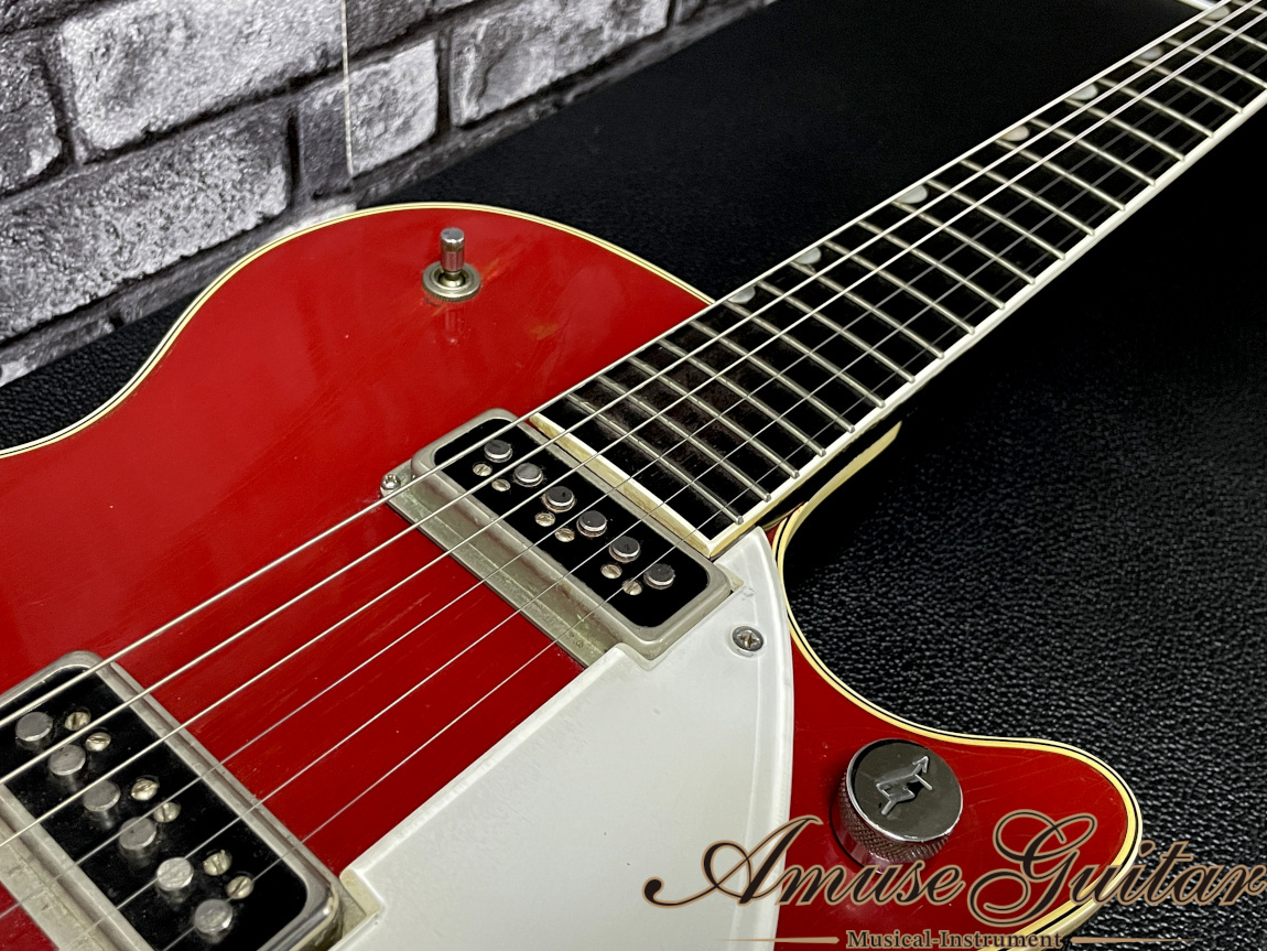 Gretsch 6131 Jet Firebird # Oriental Red 1958年製【Great gem/many changes】