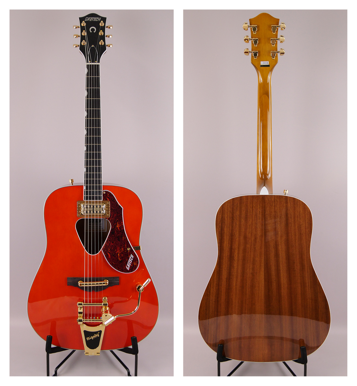 Gretsch G5034TFT Rancher Dreadnought with Bigsby (Savannah