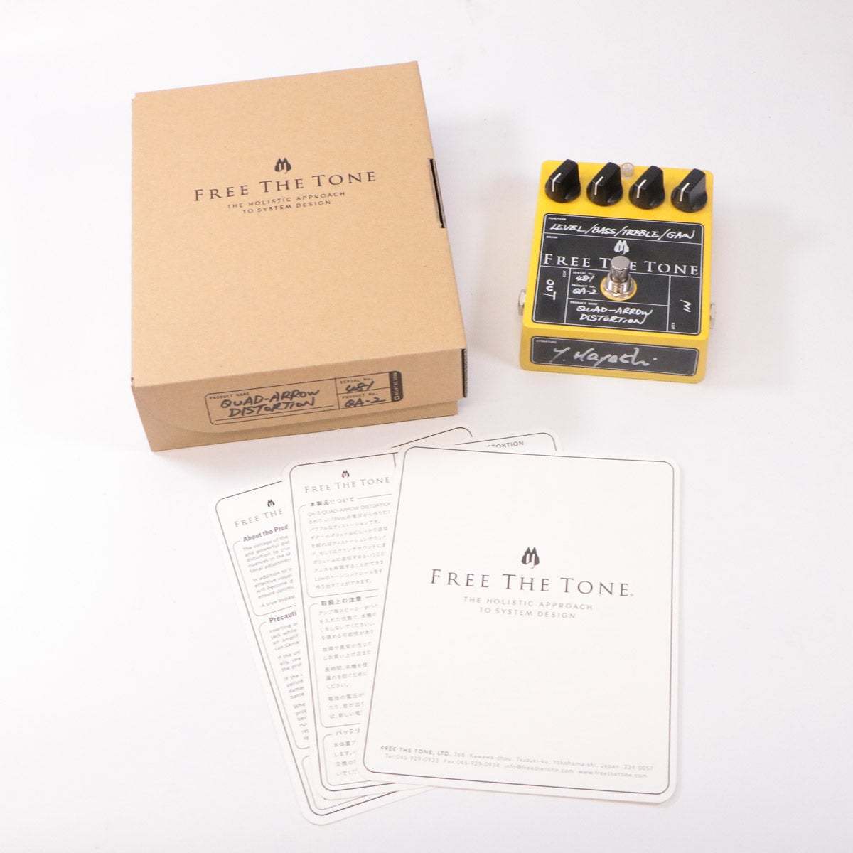 Free The Tone QUAD ARROW DISTORTION QA-2 ディストーション 【名古屋