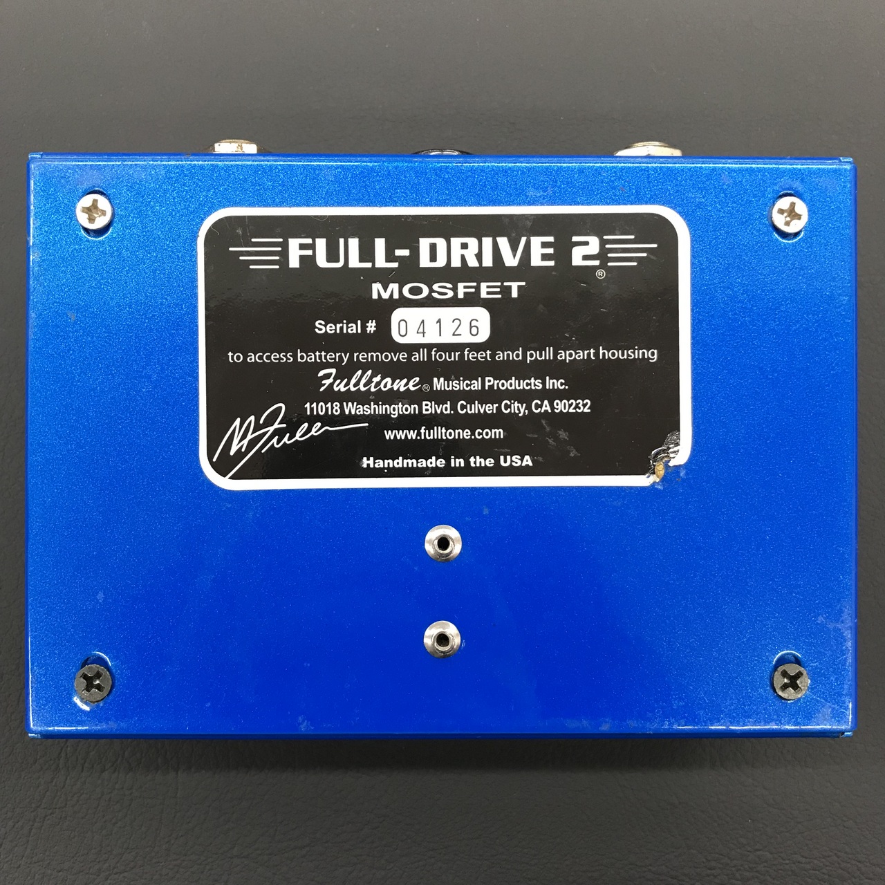 Fulltone Fulldrive 2 MOSFET（中古）【楽器検索デジマート】