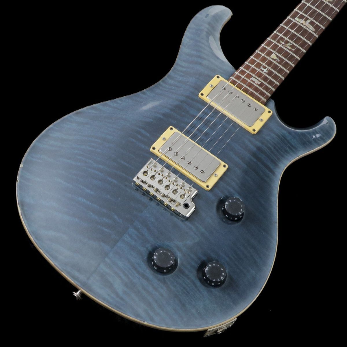 PRS Paul Reed Smith Custom22 美品 最終値下げ Paul Reed Smith(PRS) 2004 Custom 22 10Top Whale Blue Wide Fat Neck