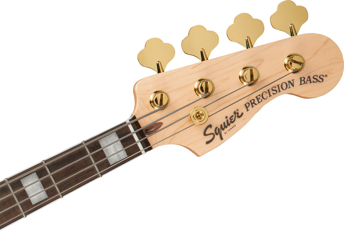 Squier by Fender 40th Anniversary Precision Bass Gold Edition Lake Placid  Blue（新品/送料無料）【楽器検索デジマート】