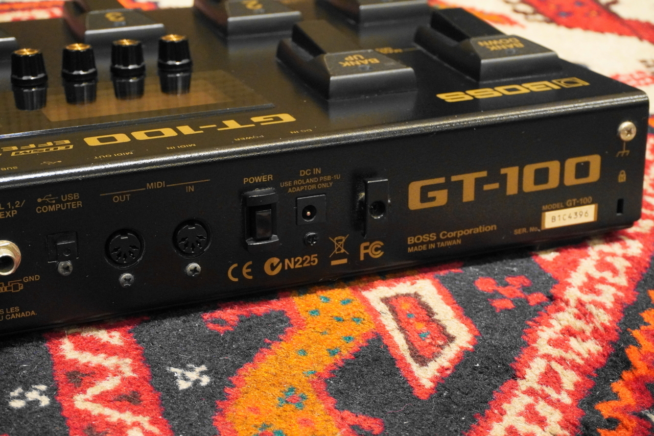 BOSS GT-100 COSM Amp Effects Processor（中古）【楽器検索デジマート】