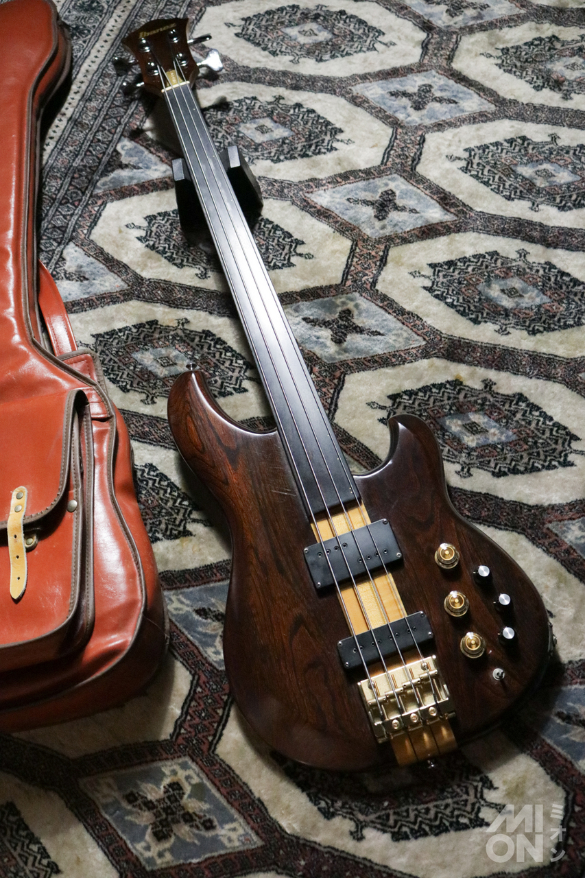 アイバニーズMC-940DS 1980 Ibanez Musician Vintage Bass MC-940 Fretless Neck Thru