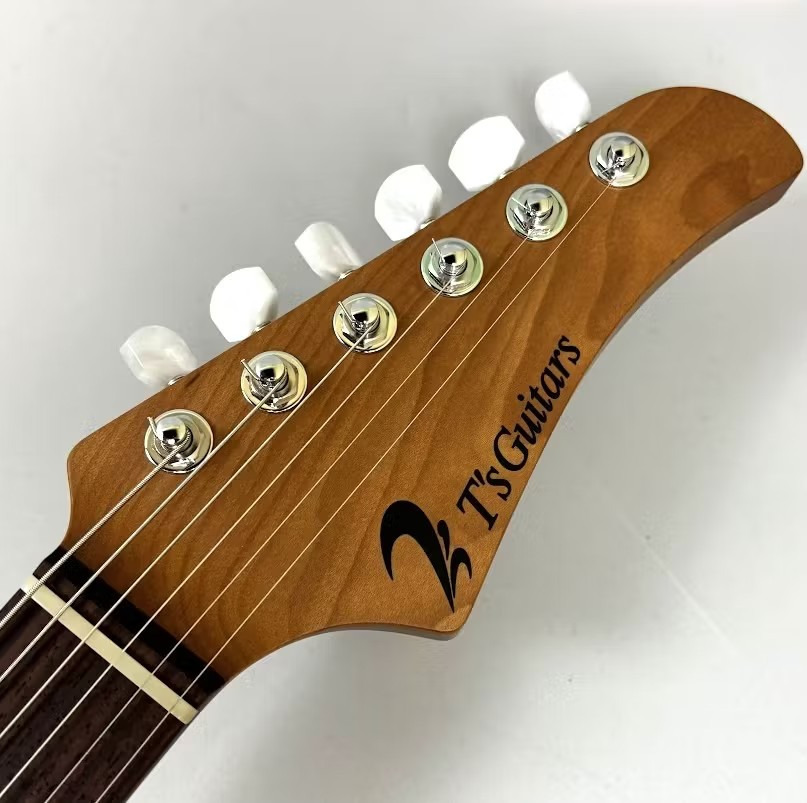 T's Guitars DST24 SOLID ASH SeethroughBlue ＃033191（新品/送料無料