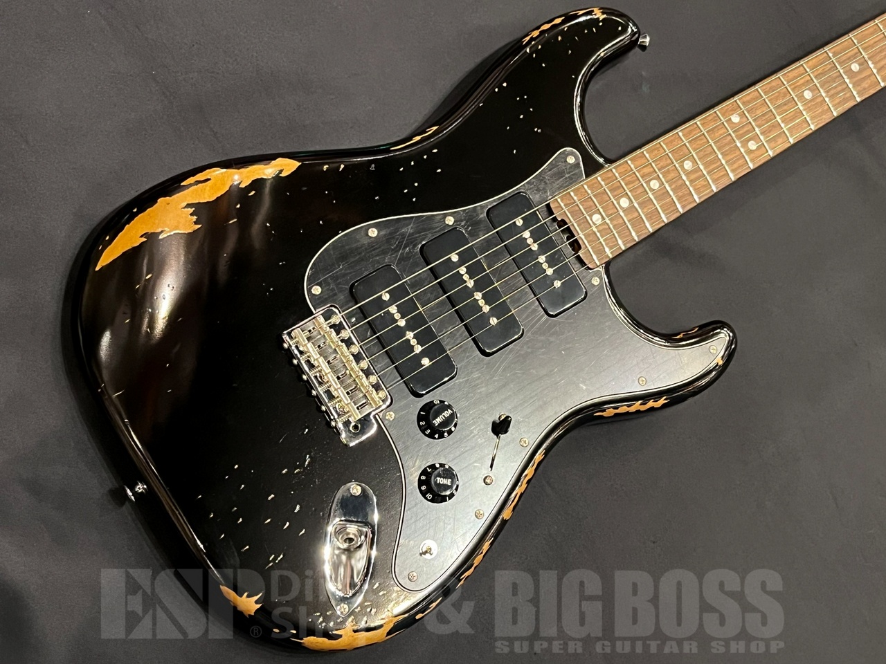 Edwards E-SE-DⅡ EDWARDS by ESP E-SE-D2 Distressed Black Made in