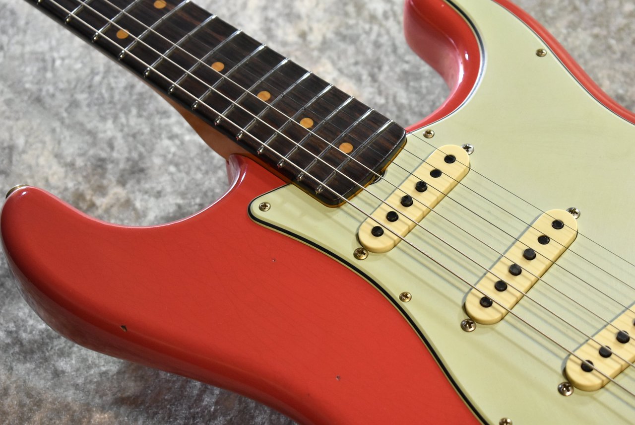 Fender Custom Shop 1960 Stratocaster J.Relic Aged Fiesta Red