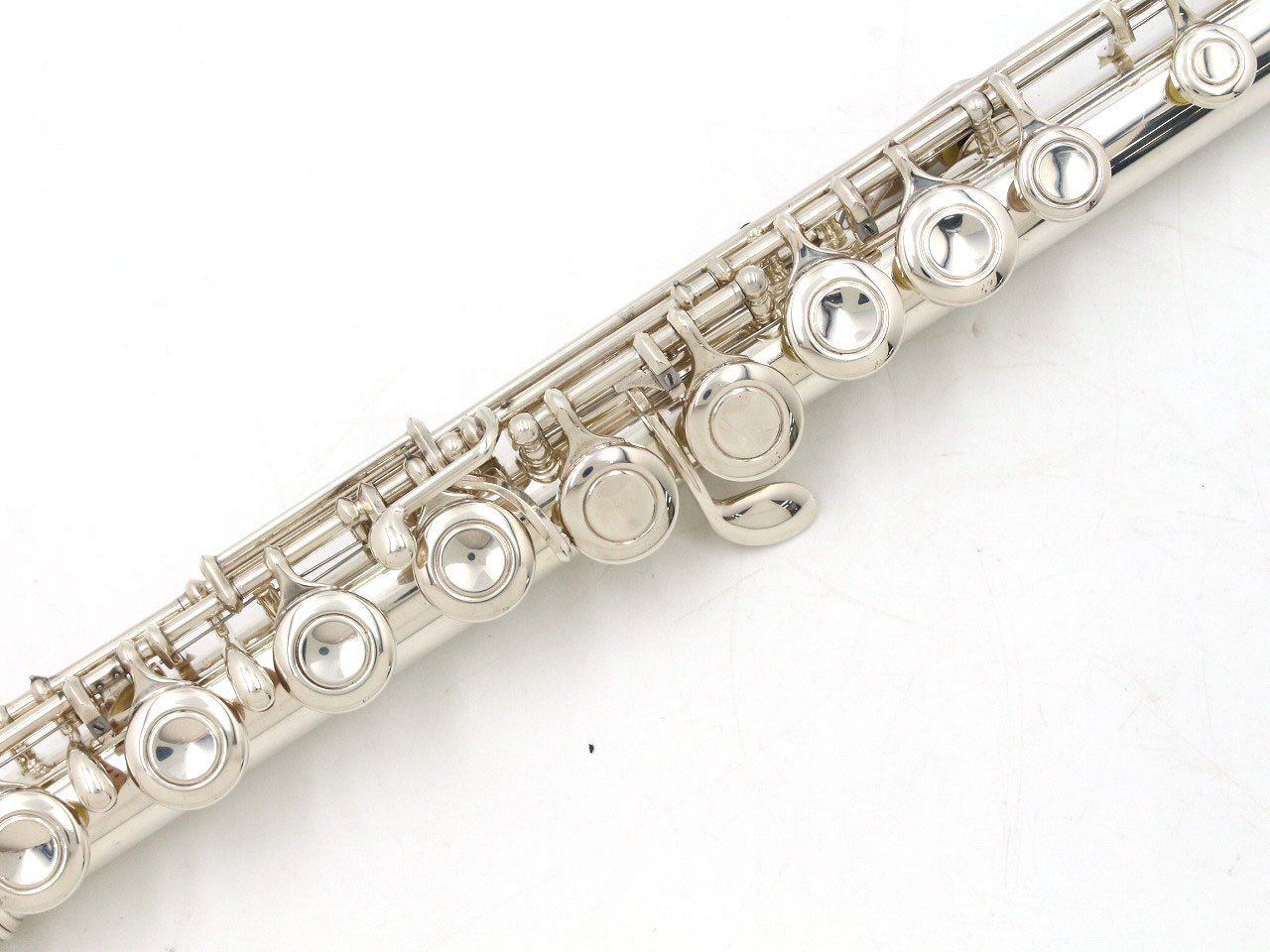 YAMAHA フルート YFL-411 管体銀製 全タンポ交換済み 【横浜店】（中古