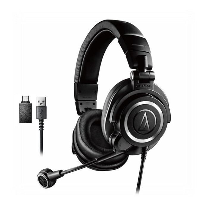 audio-technica ATH-M50xSTS-USB ストリーミングヘッドセット USB