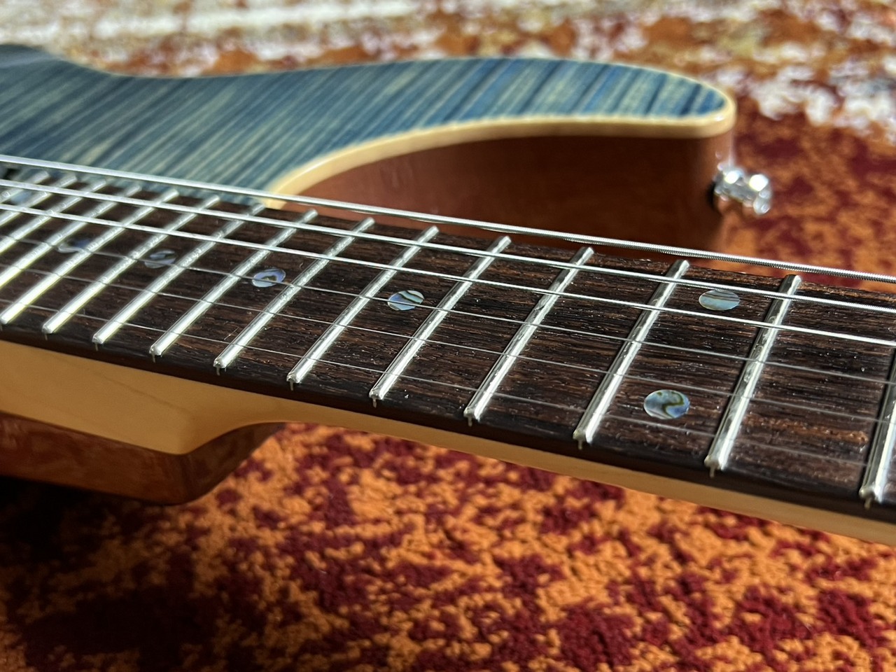T's Guitars DST-DX24 Trans-Blue Denim #031906【3.56kg】（中古/送料