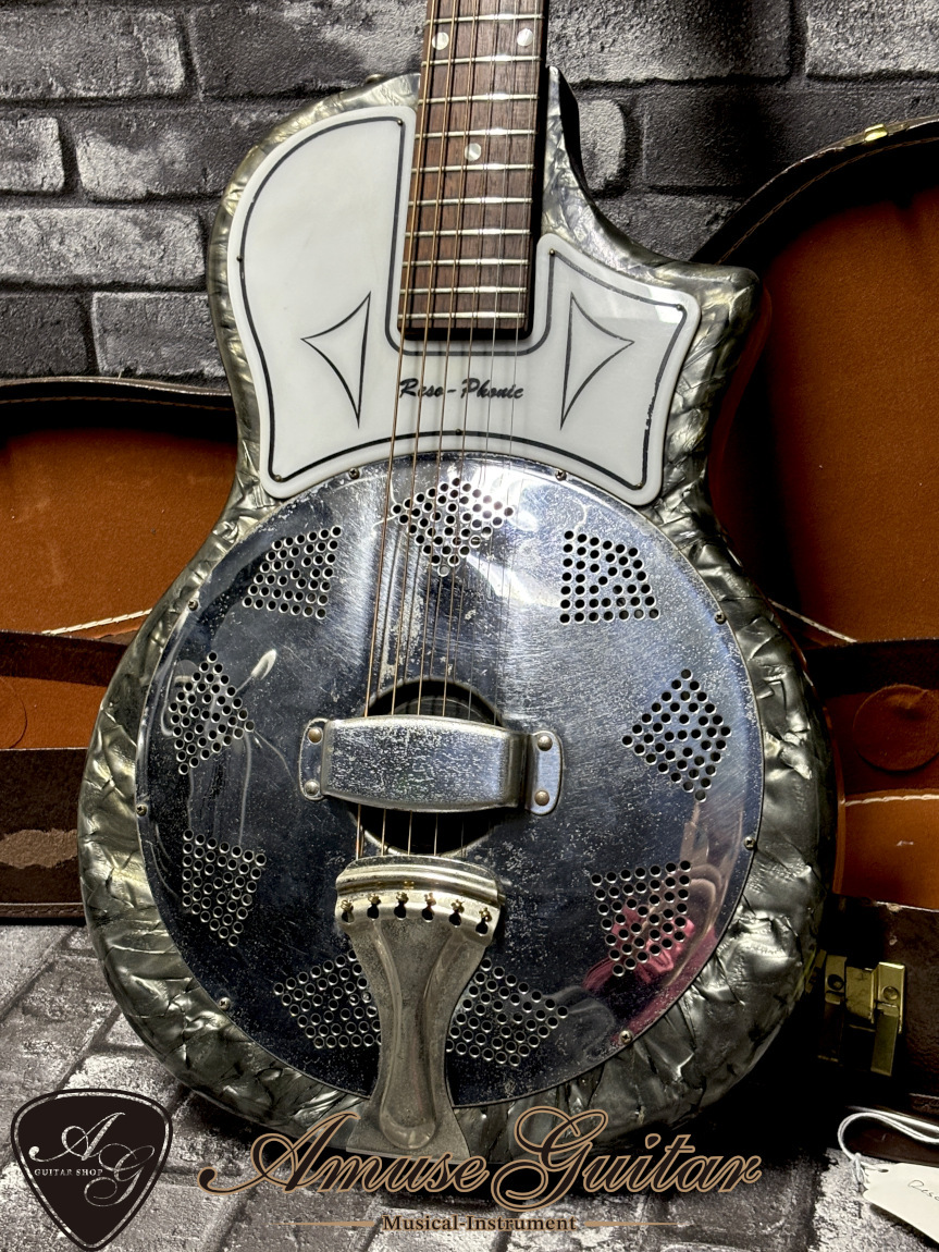 National Reso-Phonic # Charcole Gray Parloid 1964年製 w/ Chipboard