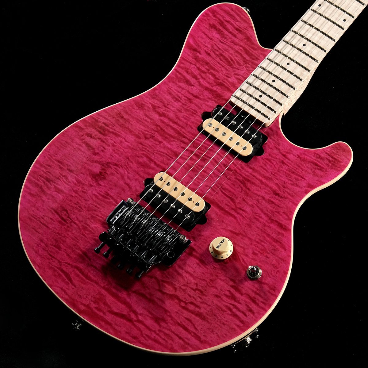 MUSIC MAN KID Limited AXIS Trans Pink Quilted Maple Top