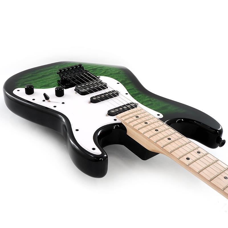 Jackson X Series Signature Adrian Smith SDXQM (Transparent Green