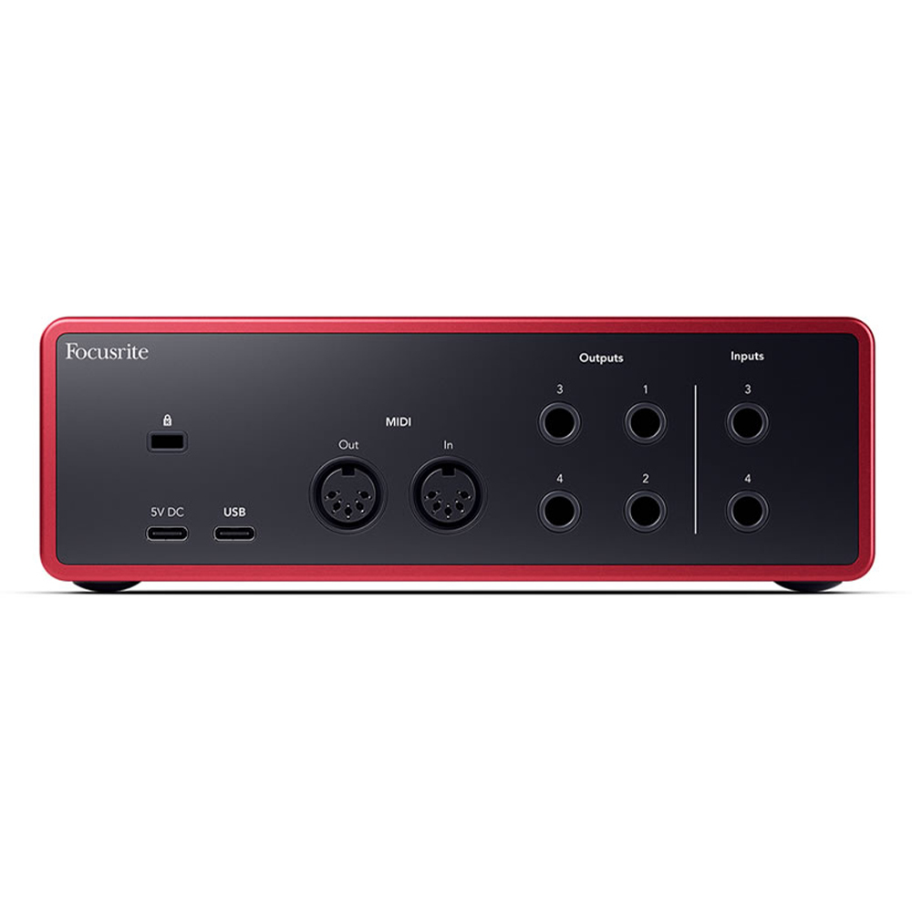 Focusrite Scarlett 4i4 (gen4) 国内正規品 オーディオ