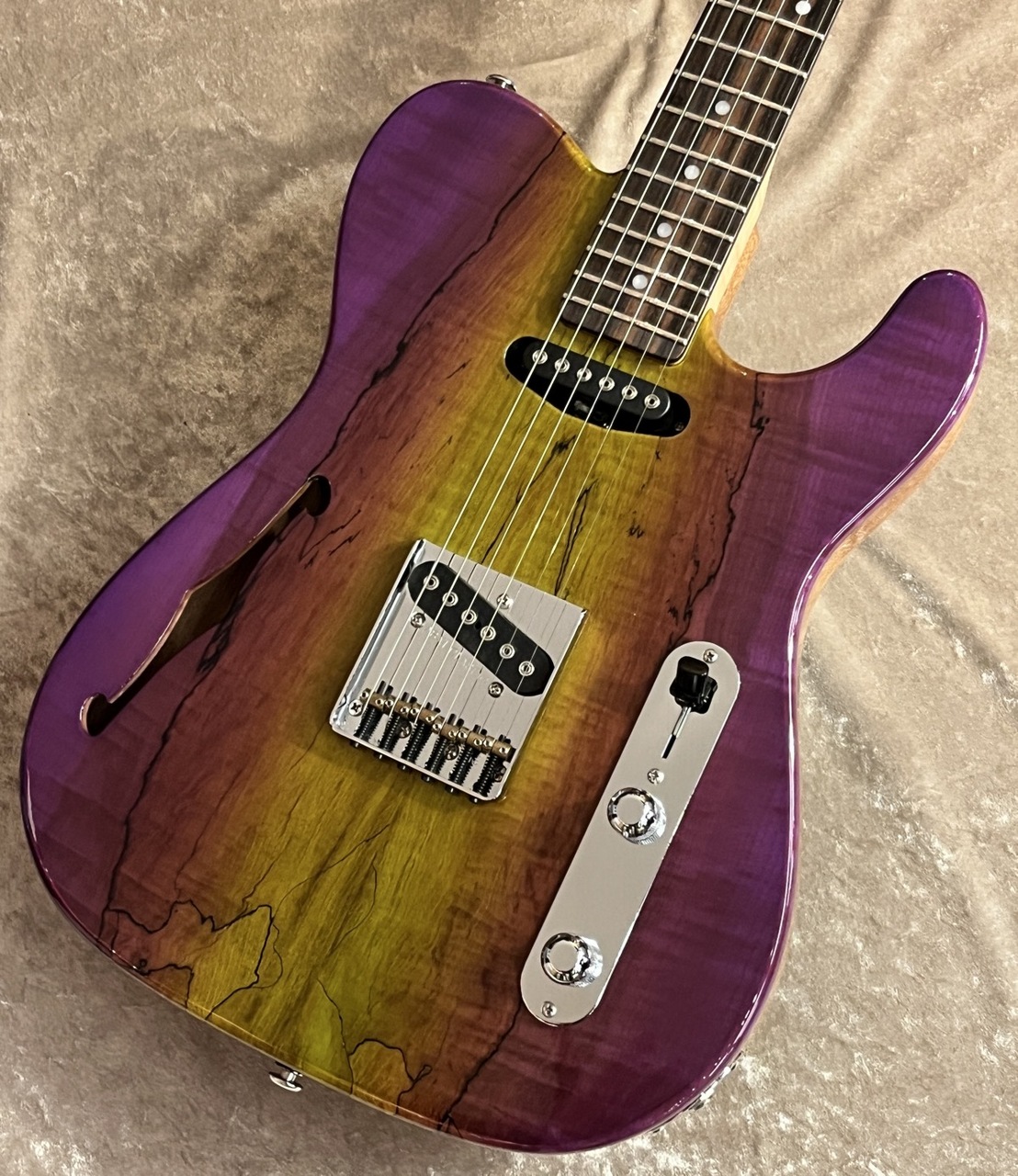 ギター G&L ASAT Semi-Hollow made in Japan G&L 【USED】Custom Shop ASAT CLASSIC Semi Hollow Purpple Mist