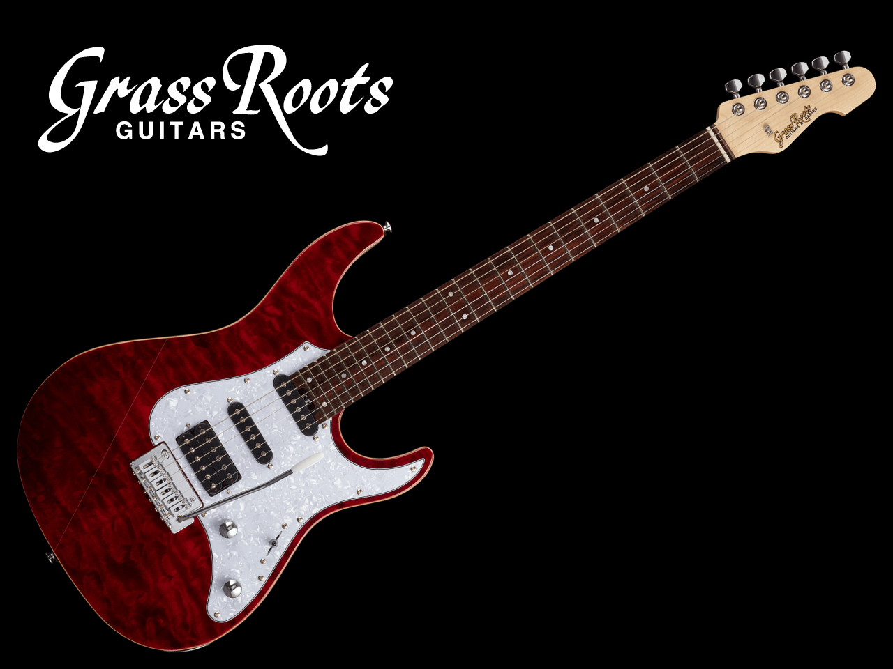 Grass roots G-snapper CTM シースルーレッド 良品 Grass roots G