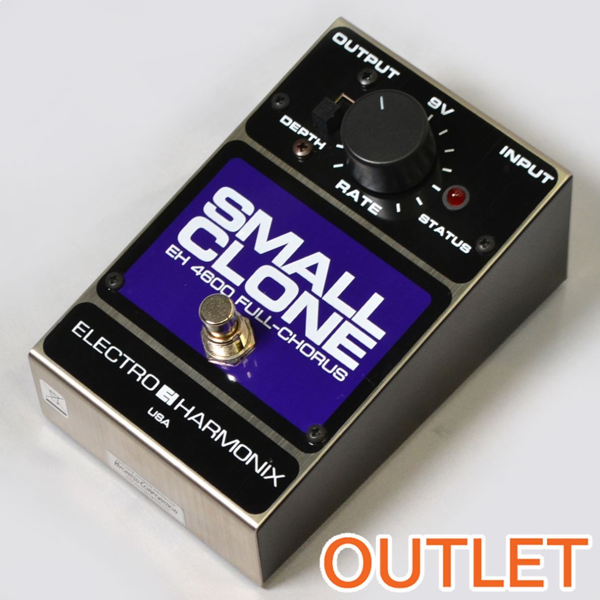 Electro-Harmonix SMALL CLONE コンパクトエフェクター コーラス（B級