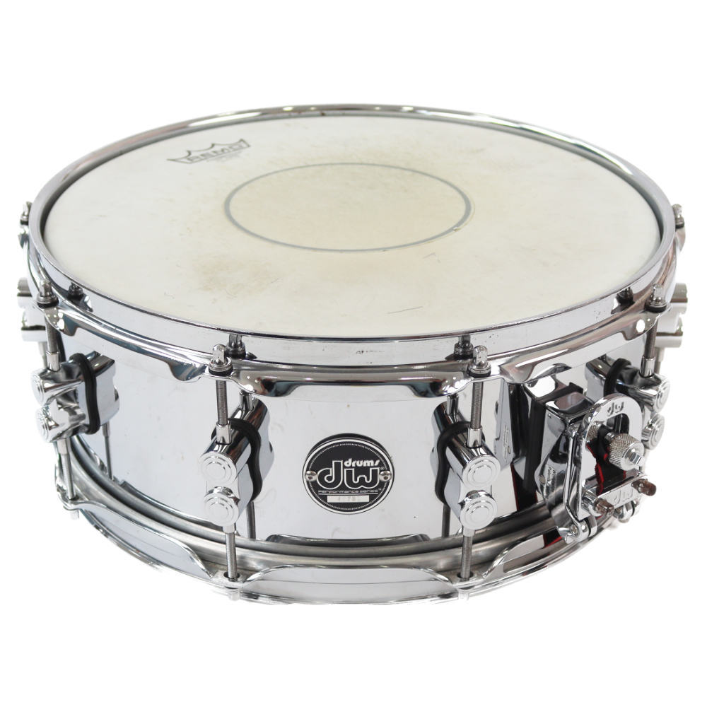dw 【中古】 スネアドラム DW PERFORMANCE STEEL Snare Drums 14