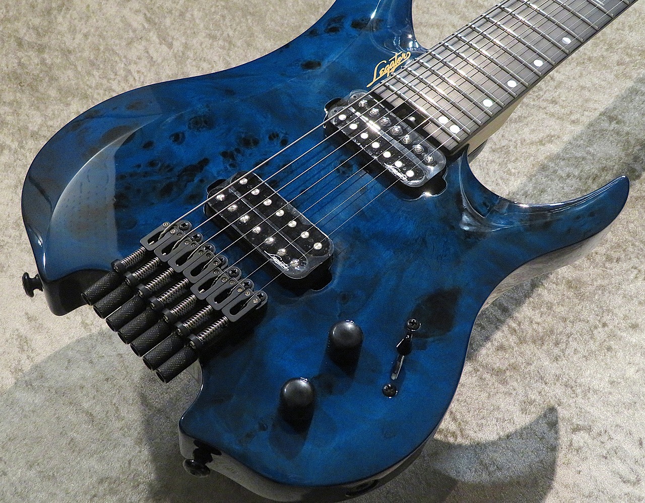 Legator 【ヘッドレス7弦】GHOST G7SS -Blue Burl- #IM25060746