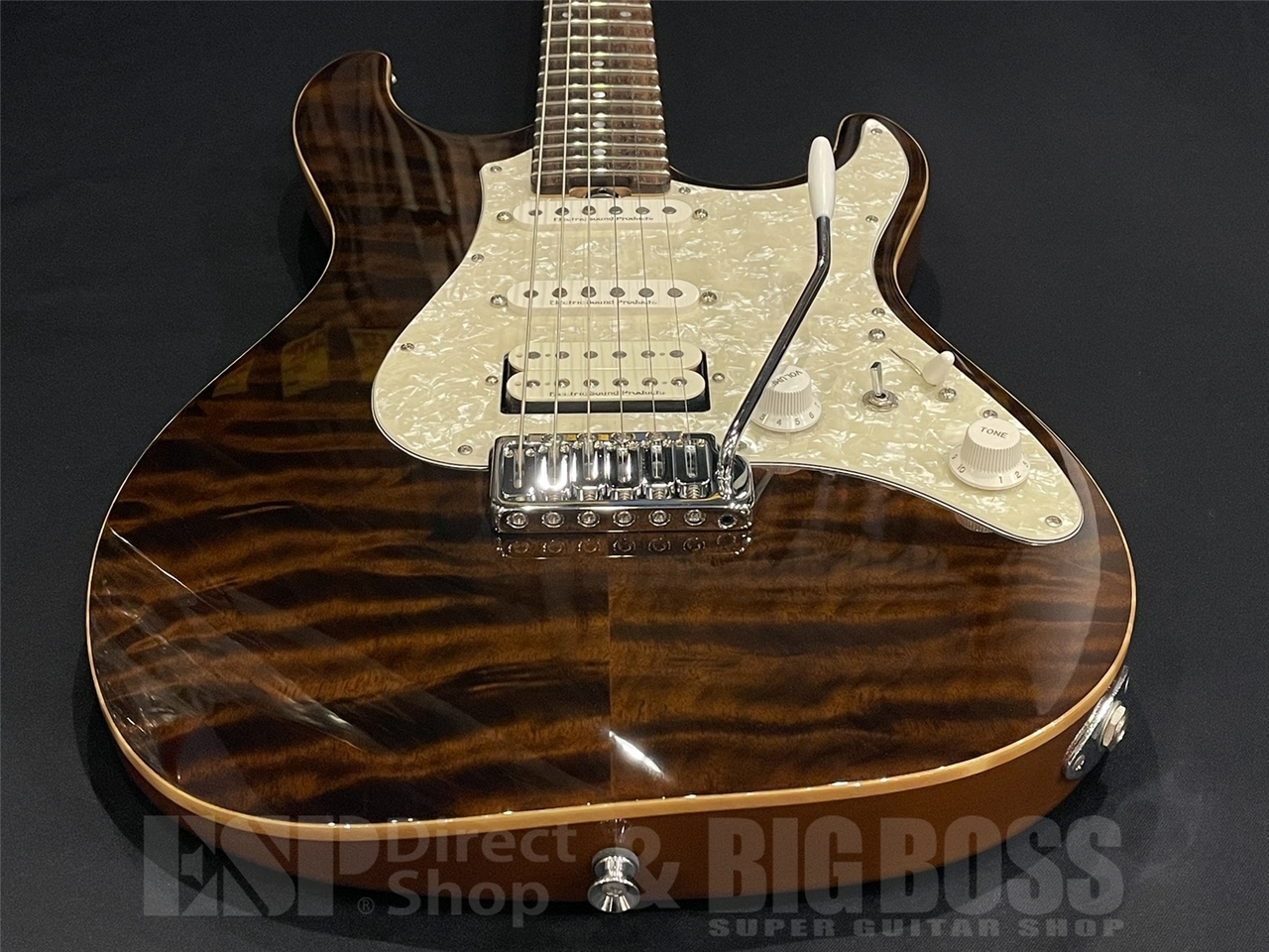 ESP SNAPPER-CTM / Tiger Eye（中古/送料無料）【楽器検索デジマート】