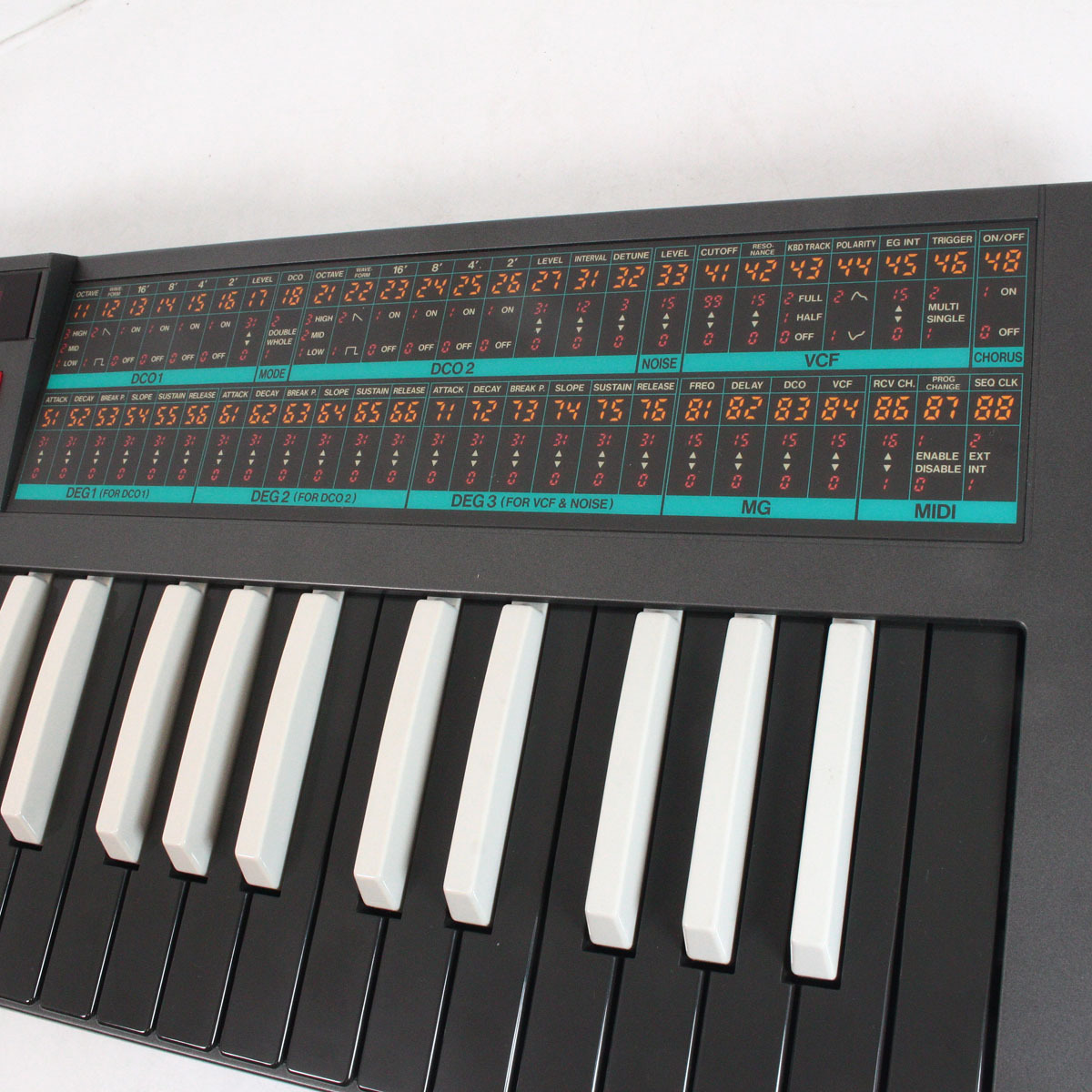 KORG POLY-800 Reverse Key 【渋谷店】（中古/送料無料）【楽器検索