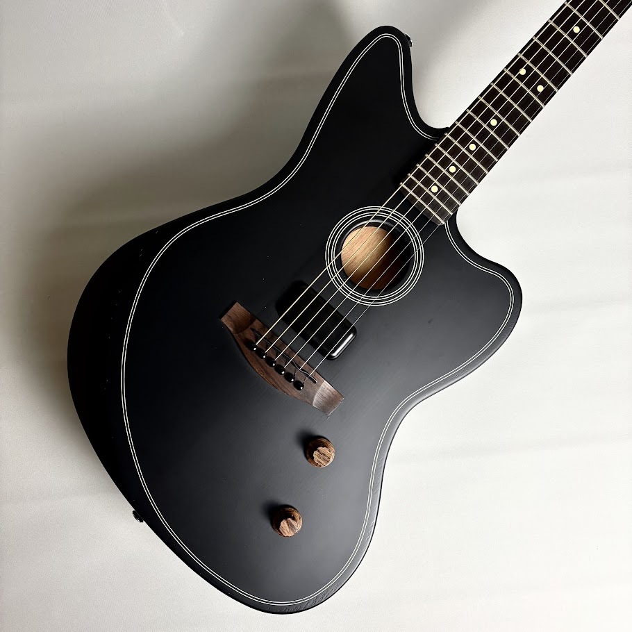 Fender Acoustasonic Standard Jazzmaster Black エレアコギター