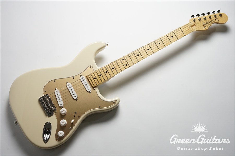 momose MC1-STD/M - Olympic White / Gold Acryl Pick Guard（新品