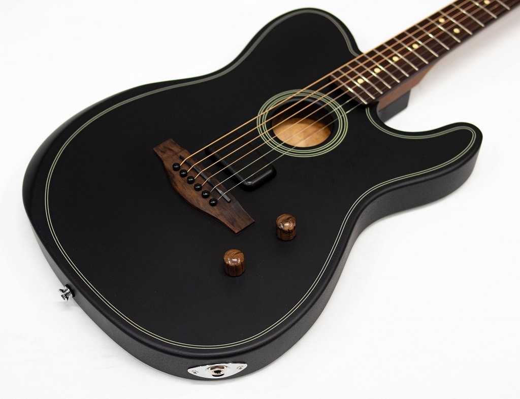 Fender Acoustasonic Standard Telecaster Black（新品/送料無料