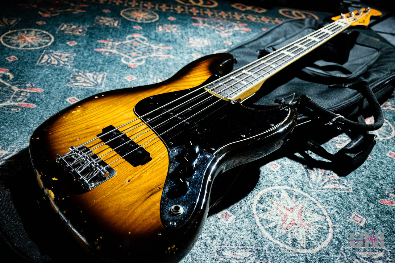 ベース fender USA 1979 jazz bass Fender 1979 Jazz Bass Guitar - Black – Alto Music