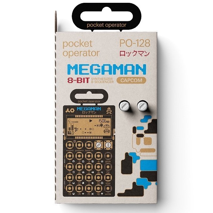Teenage Engineering PO-128 Mega Man（ロックマン） シンセサイザー