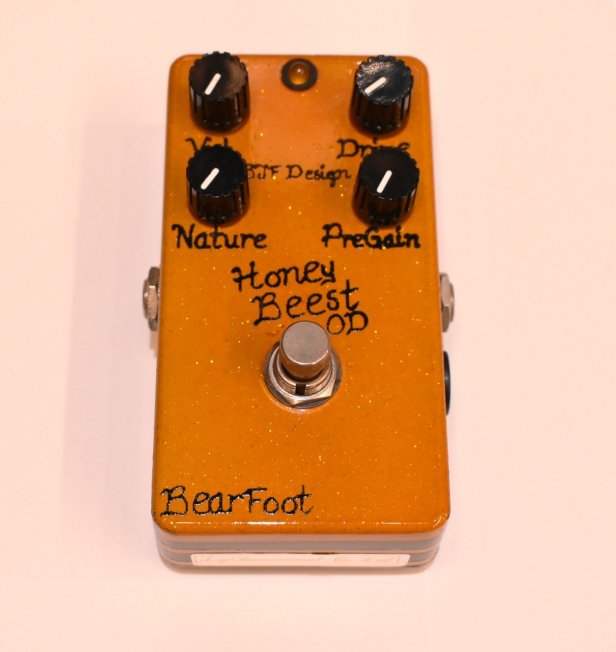 BearFoot Honey Beest OD オーバードライブ BearFoot Honey Beest Custom Overdrive【オーバードライブ】【Honey