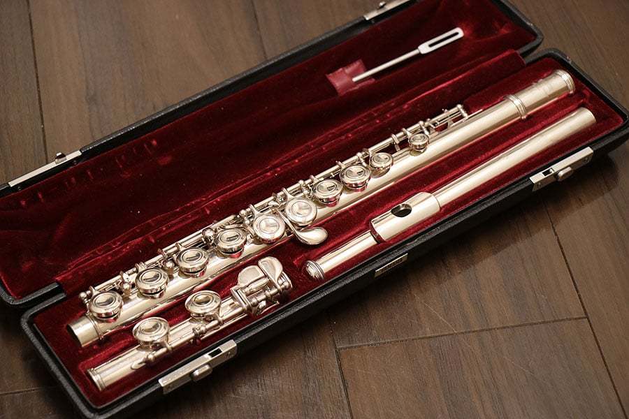 YAMAHA ヤマハ YFL-411 管体銀製フルート 【名古屋栄店】（中古