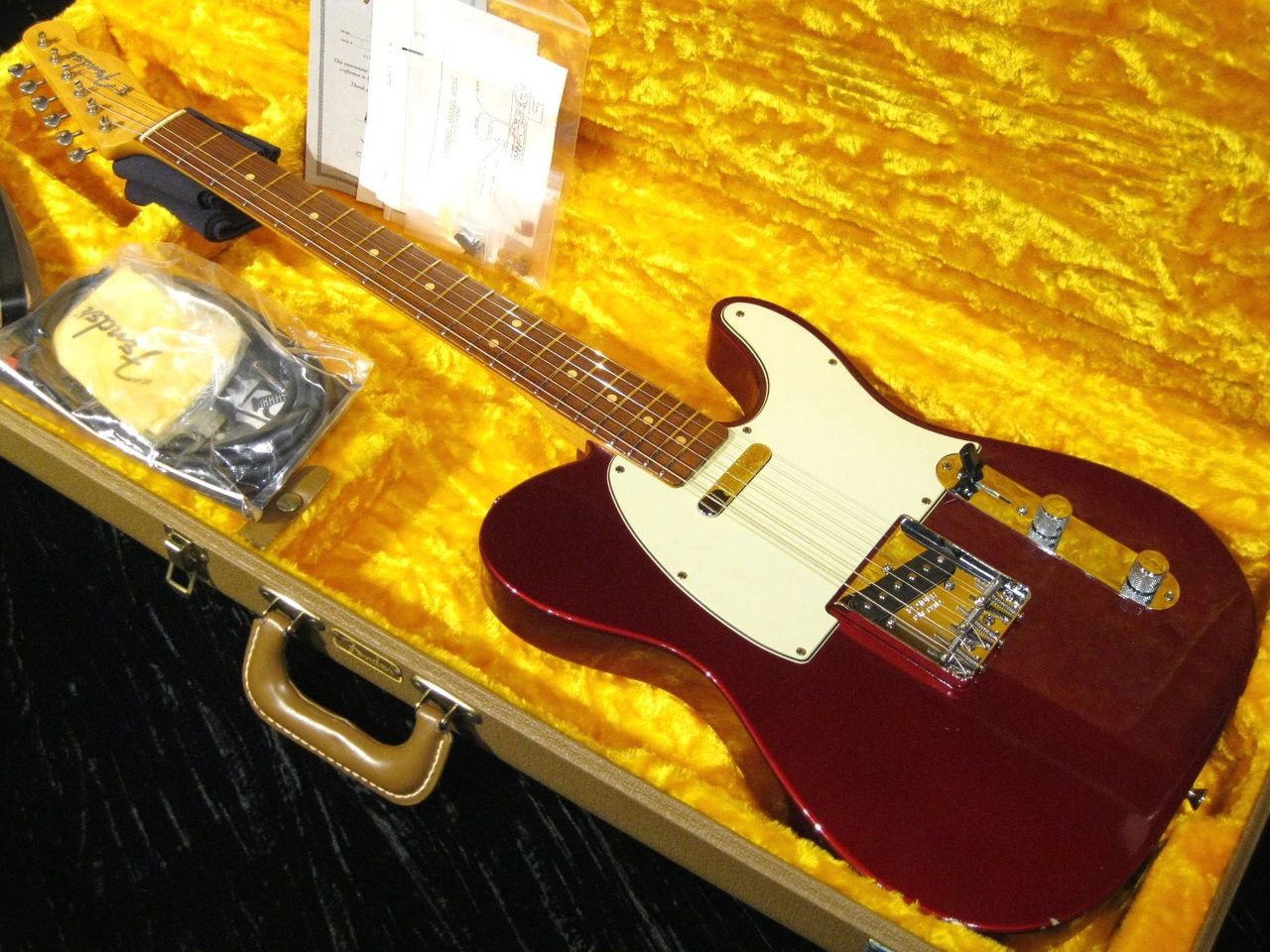 Fender Custom Shop 1963 Telecaster NOS Candy Apple Red（中古