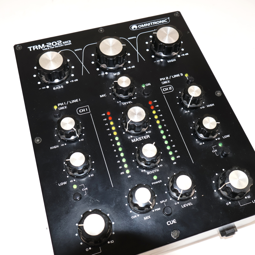 Omnitronic 【中古】 2ch DJ用ロータリーミキサー Omnitronic