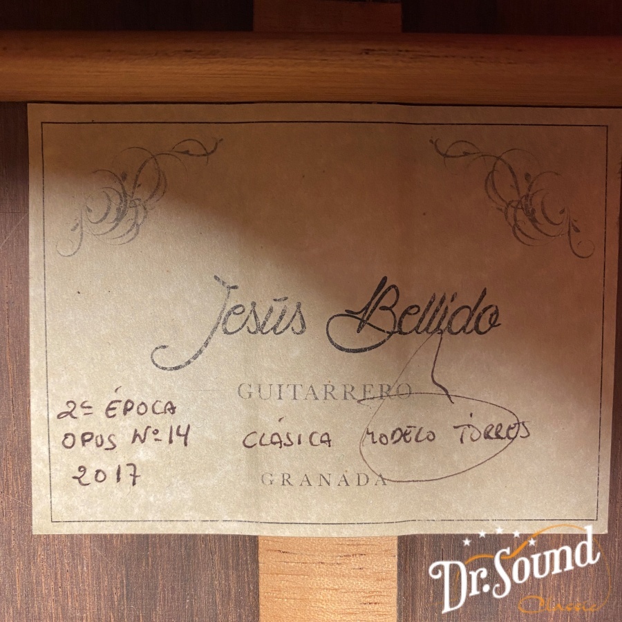 ヘスス・ベジード Jesus Bellido トーレスモデル 2017年製（中古