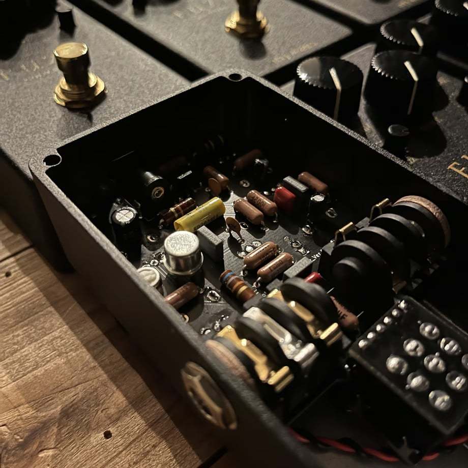 HTJ-WORKS GOLD HAZE FUZZ ファズ 日本製 Made in Japan