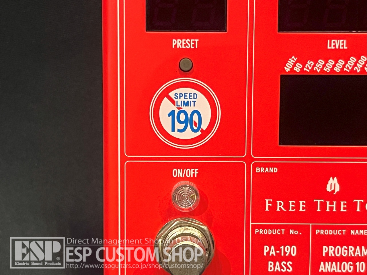 Free The Tone PA-10B BASS ベース用イコライザー 中古】Free The Tone / PA-1QB Programmable Analog 10 Band
