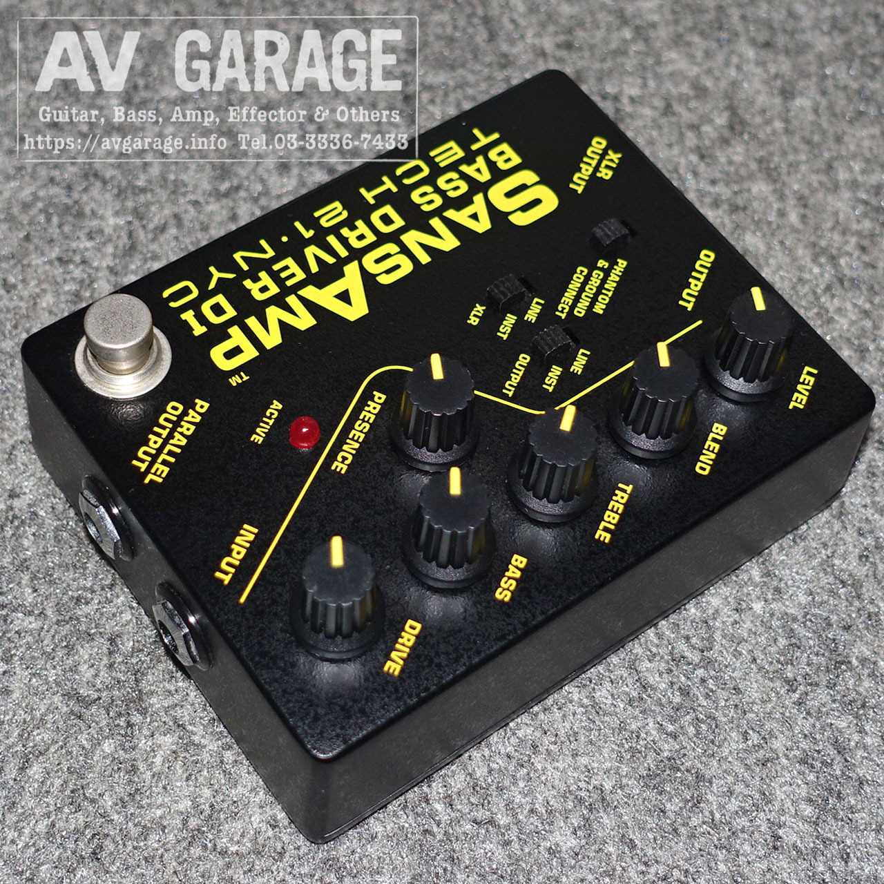 TECH21 Sans Amp Bass Driver D.I.（中古）【楽器検索デジマート】