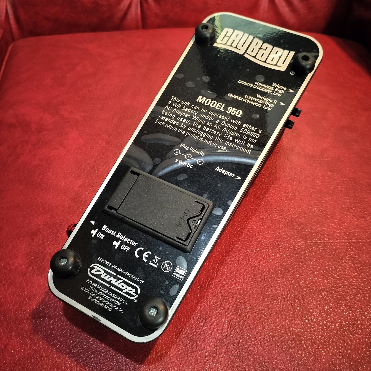 Jim Dunlop CRY BABY 95Q WAH（中古）【楽器検索デジマート】