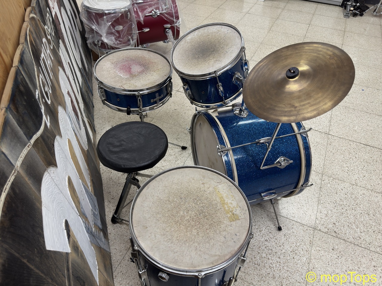 ドラム Pearl Valencia Series バレンシア シリーズ 中古】Pearl Valencia Series ドラムセット 5点セット スネア付属