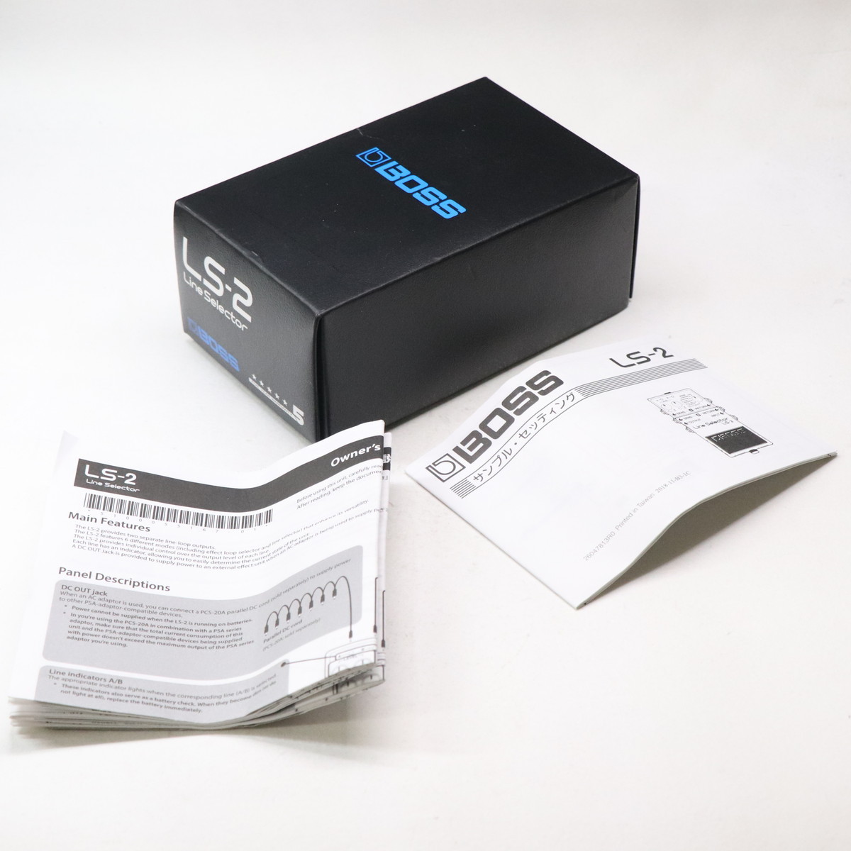 LS-2/BOSS Line Selector 使用回数極少 美品 箱と取説あり LS-2/BOSS Line Selector 使用回数極少 美品 箱と取説あり