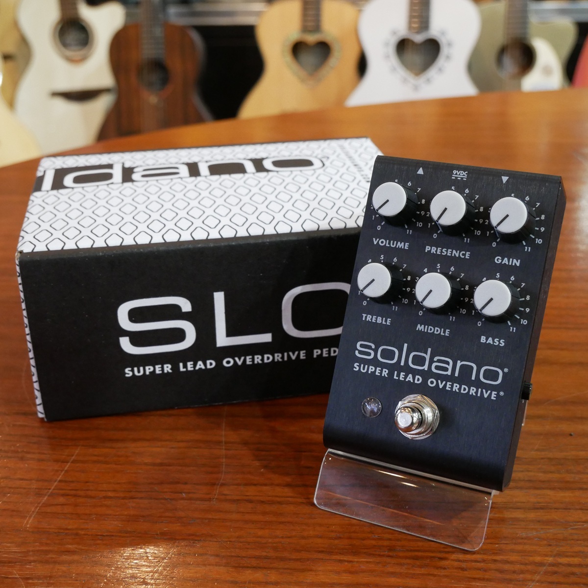 Soldano SLO Pedal / SUPER LEAD OVERDRIVE / CUSTOM BLACK LIMITED
