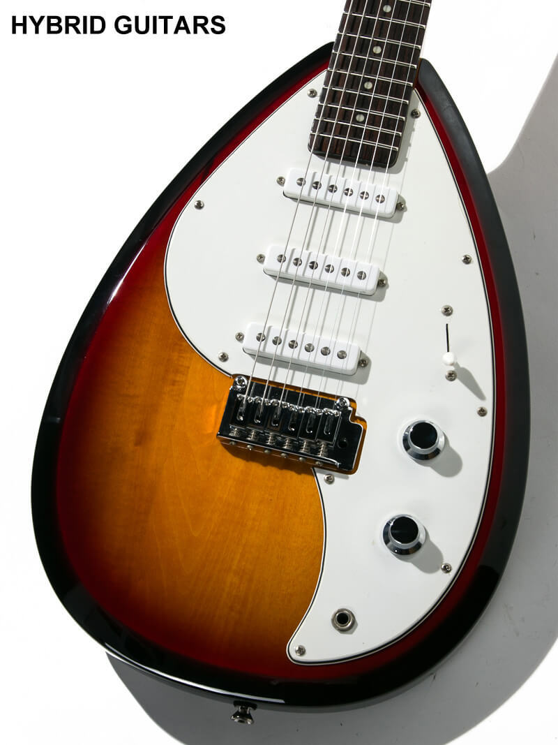 貴重】VOX MARKⅢ サーモンレッド エレキギター V-MK3 - メルカリ