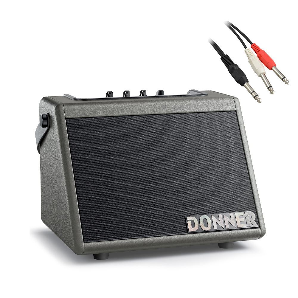 DONNER DDA-20 電子ドラム用スピーカーセットB Gray Bluetooth搭載