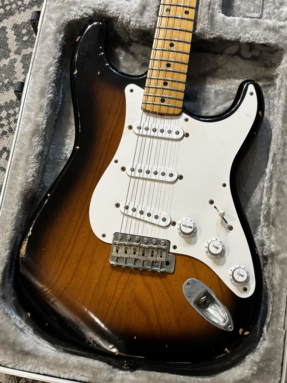 Fullertone Guitars STROKE 54 Rusted Ash 2TS w/ Lindy Fralin P.U.