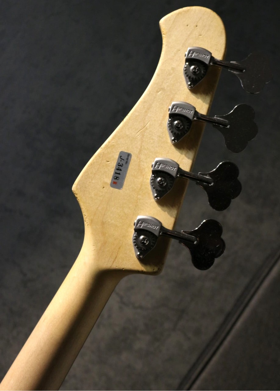 Xotic XJ-1T 4st Heavy Aged -Olympic White over Lake Placid Blue