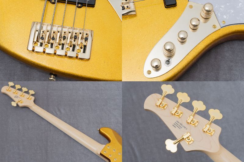 Swing Guitars Jazz Deluxe 5 Gold Sparkle 4.54kg #25080085【GIB兵庫