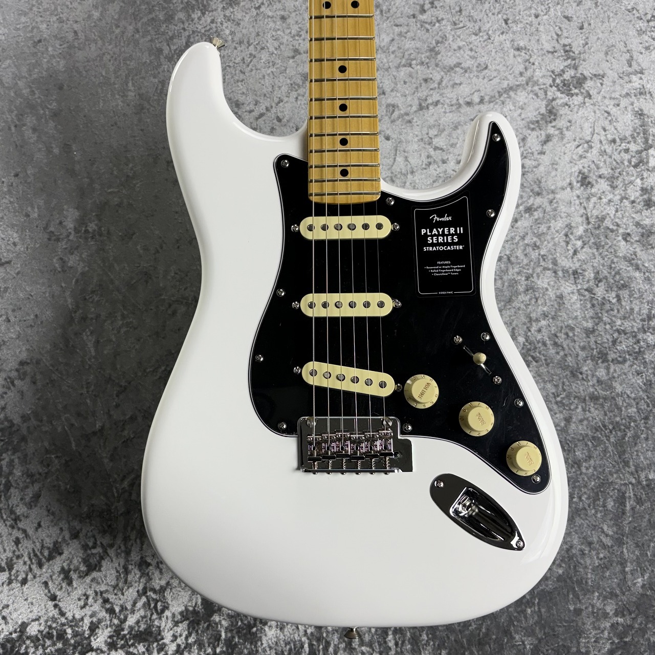 Fender Made in Mexico Player II Stratocaster /Maple- Polar White 