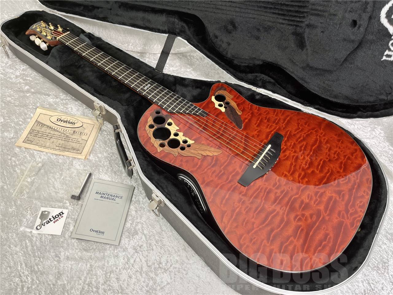 Ovation 2002-AC Collectors Series African Cherry（中古/送料無料